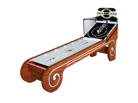 Boardwalk 8 Foot Roll Hop and Score Arcade Game Table